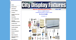 Desktop Screenshot of citydisplayfixtures.com